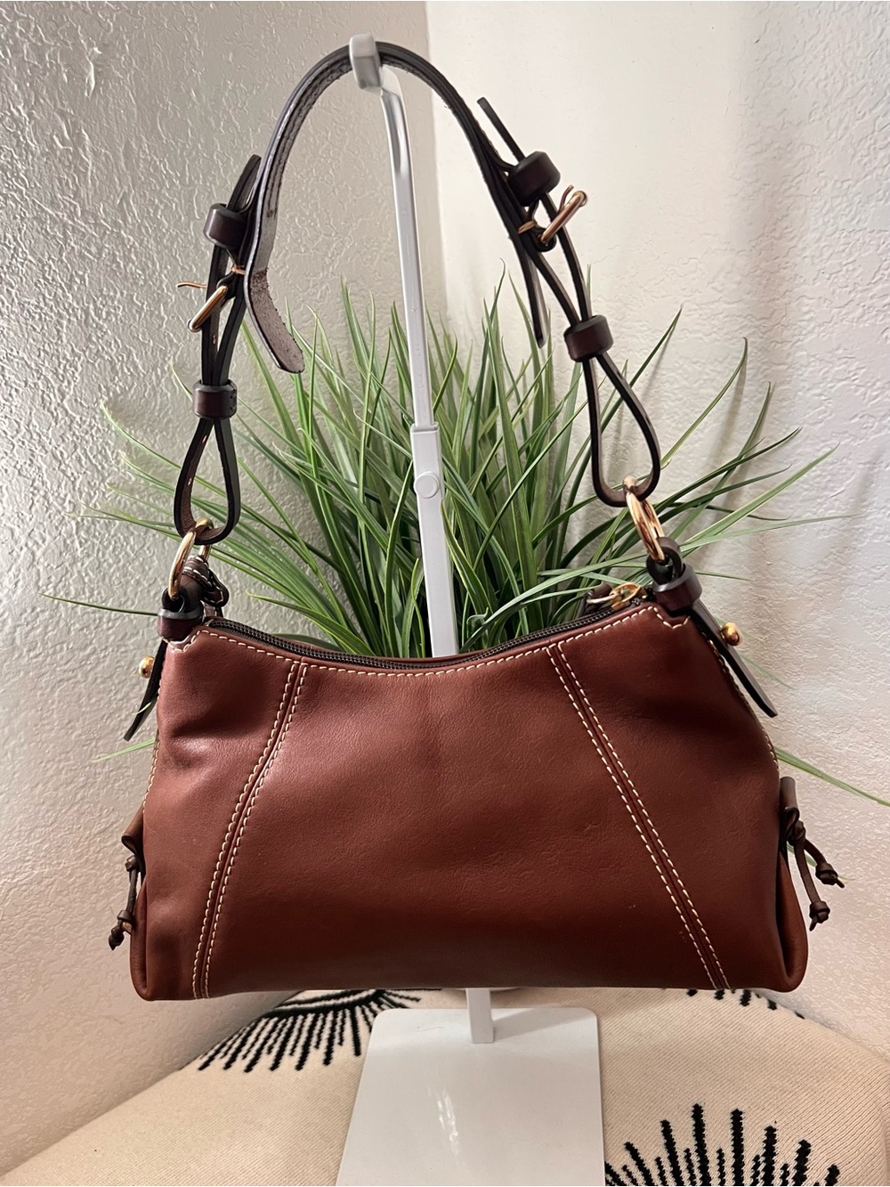 Dooney & Bourke Small East West Slouch Hobo Shoulder Bag - Picture 2 of 12